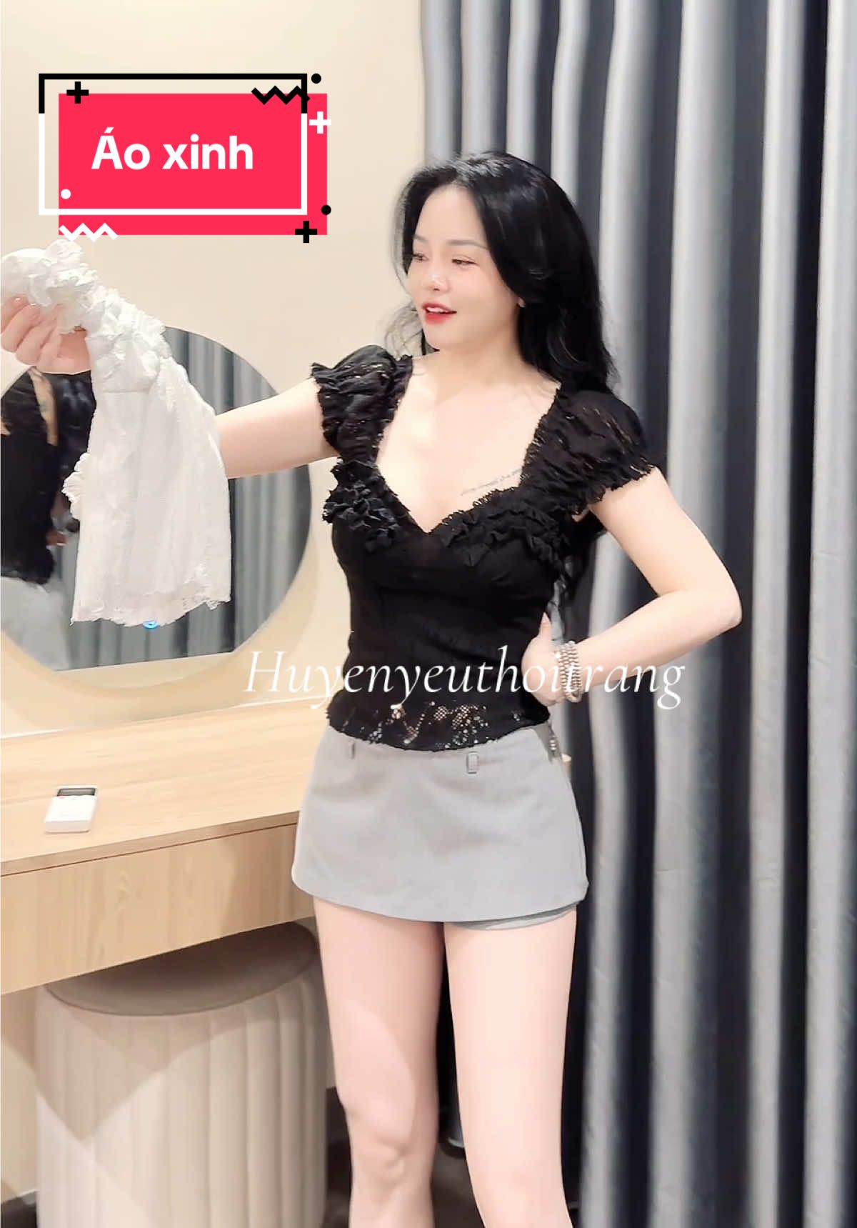 Áo diện xinh thế nhờ #xuhuong 