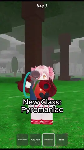 New Class: Pyromaniac in 99 nights in the Forest #99nightsintheforest #99nightsintheforestroblox #99nightsintheforestupdate #fyppppppppppppppppppppppp #roblox 