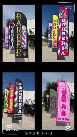 #flagbanner   #banderas #barbershop #barberia #uñas  Diseños personalizados para cada negocio!