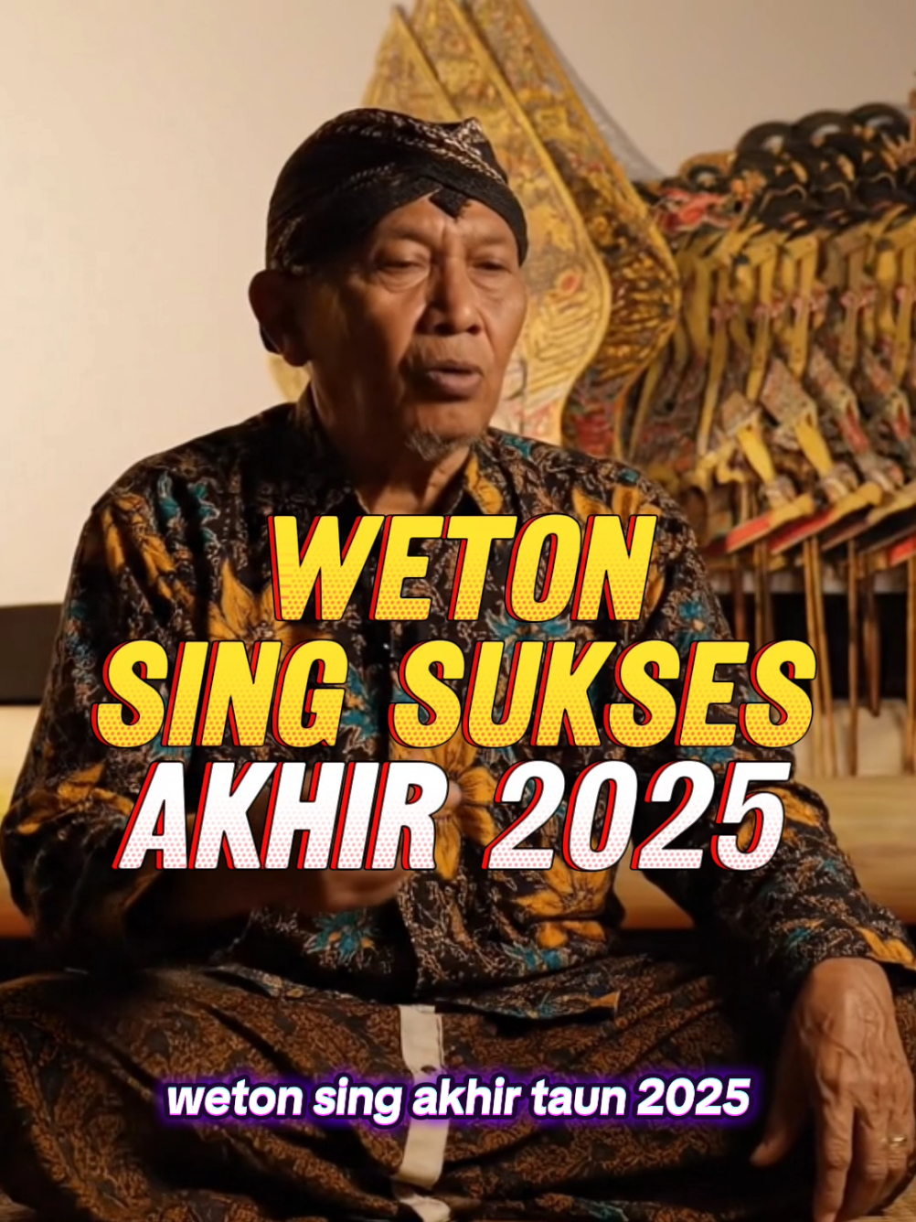 ana 6 weton sing akhir taun rong ewu slawe bakal ngalami cobaan gede, nanging yen iso ngliwati rejekine banjir ora kira-kira. Ora sembarang weton, sing tak sebutno iki wis kacathet ing primbon dadi waspada yen kowe kalebu salah sijine. 1. Sabtu Pon 2. Senin Kliwon 3. Rebo Legi 4. Kemis Kliwon 5. Selasa Pahing 6. Selasa Legi Kabeh bakal nemoni pacoban sing ora disangka. #wetonjawa #wetonjowo #primbon #primbonjawa  #weton 