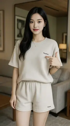 Set Đồ Nữ Cotton Tổ Ong PEACE LOVE #setdoxinh #setdonu #thoitrangnu #domacnha #viral 