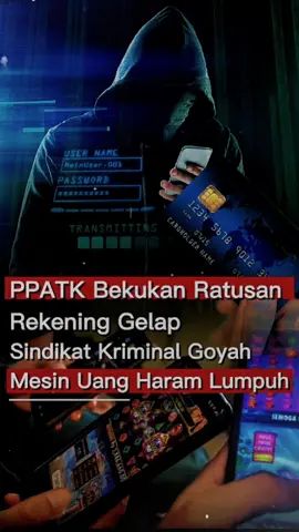 PPATK Bekukan Ratusan Rekening Gelap Sindikat Kriminal Goyah, Mesin Uang Haram Lumpuh  #ppatkwarrior #Berantasrekeningaspal  #lawanmafiakeuangan  #mafiajudolpanik  #trendingtiktok @Prabowo 