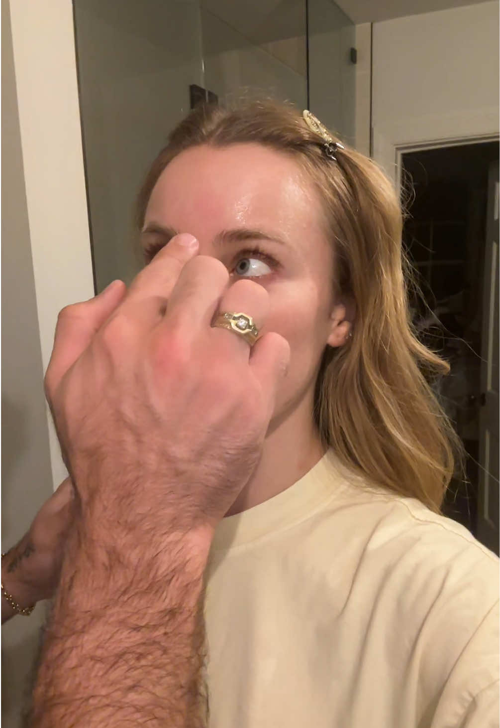 Like can he do lashes too??