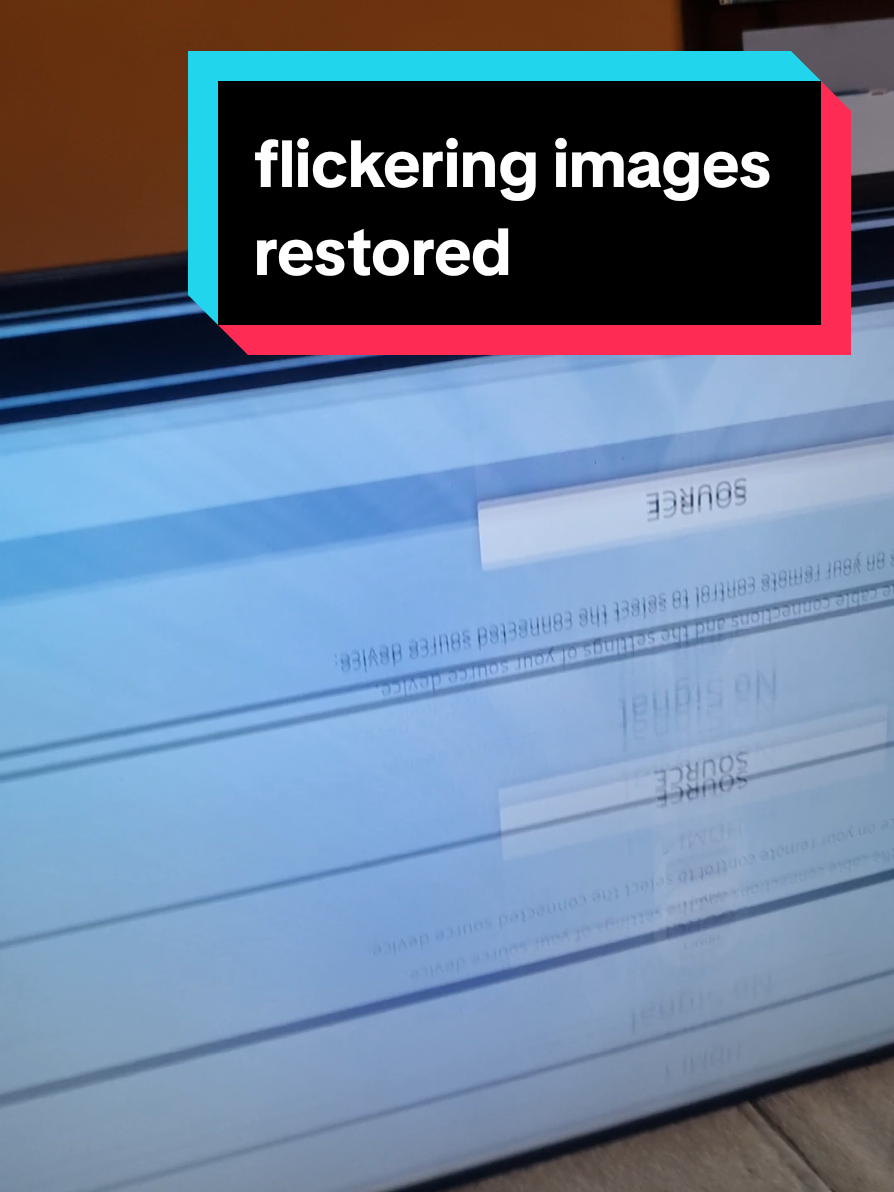 part 15 | Do you have a flickering images on your screen? The doctor is here  call us today and get your TV back...... #TVFixingPro #FixMyTV #TVTechnician #technician  #creatorsearchinsights 