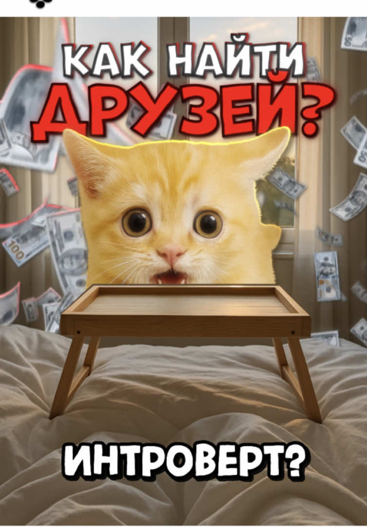 👉🏻 МК: Гайд на ДРУЗЕЙ?! 🙀 #мудрыйкот #взрослаяжизнь #рекомендации #котятапоясняют #котики