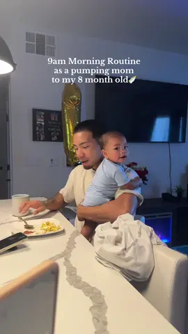 Anybody else’s husband talking about the new madden game 😂 @Mason Muong #husbandandwife #morningroutine #momoftiktok #pumpingmom #realisticmomlife 