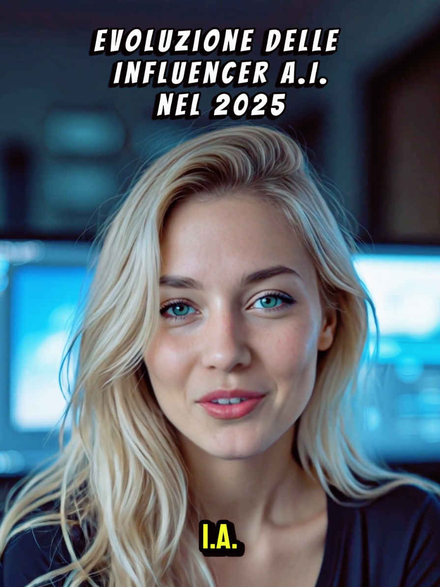 l'evoluzione delle influencer A.I. da febbraio ad agosto 2025. riesci ad immaginare il 2026? #intelligenzaartificiale #aiinfluencer 