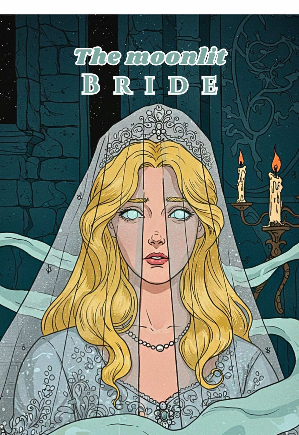 One mistake… and the dead will crown you theirs 👑 THE_MOONLIT_BRIDE #darkfairytale #gothichorror #shorthorror #horrortok #horrorstory 