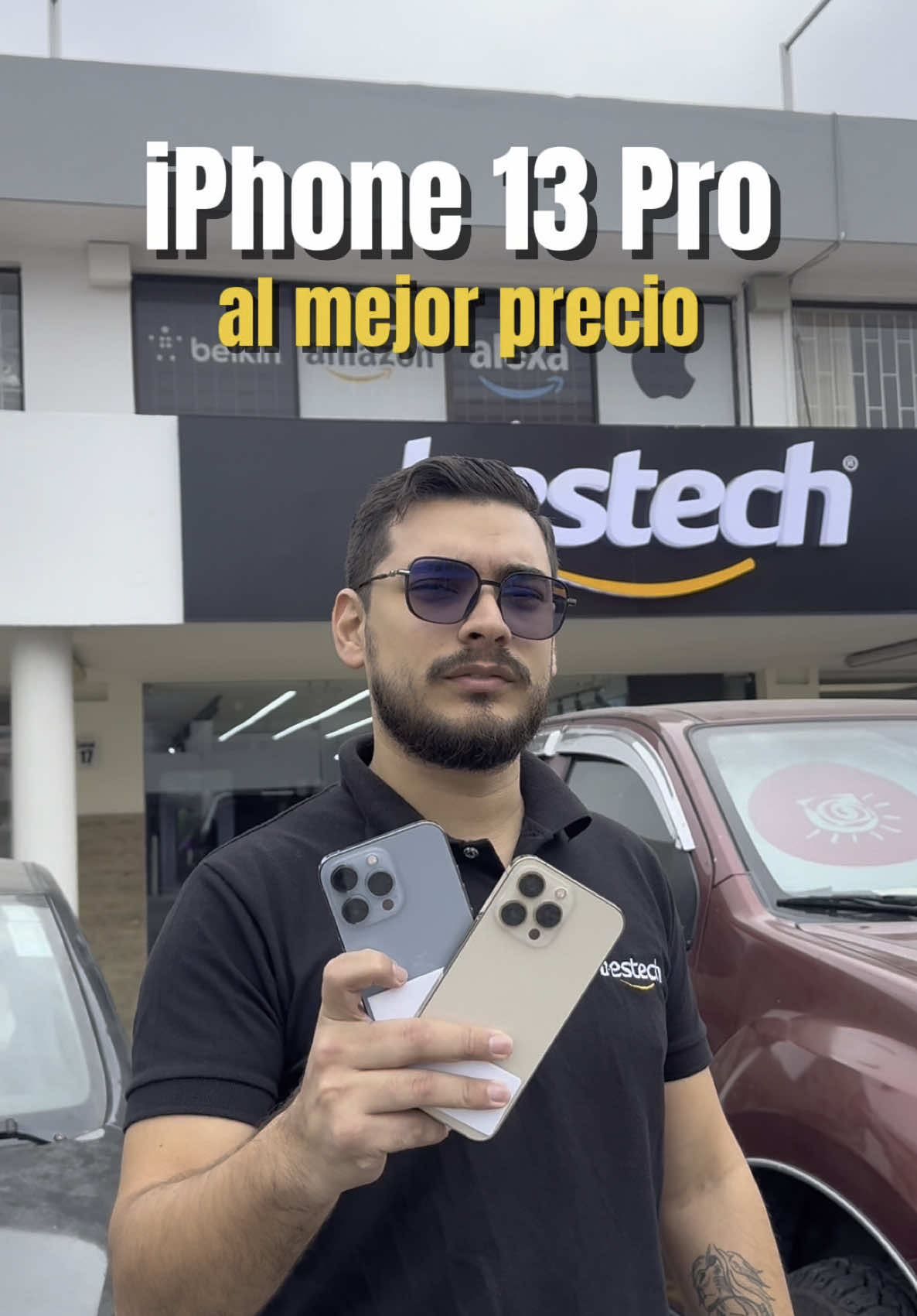 Si eres de GYE, este es tu momento de estrenar un iPhone 13 Pro 💥 Solo $475 y es tuyo 💥 Por $20 más llévate el iPhone 13 Pro 256GB 🤯 📍 Ven a Bestech en el Centro Comercial Plazaquil, local 16 y vive la experiencia Apple que mereces 📲 Escríbenos ahora y te contamos cómo llevártelo hoy mismo. #bestech #guayaquil #gye #iphone13pro #apple            