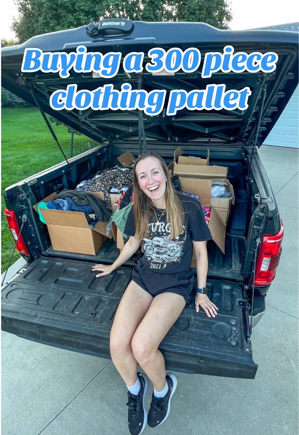Spent $600 on a 300 piece clothing pallet that was 2 hours away. Let’s see if it’s worth it 👀 #reseller #resellercommunity #clothingpallet #poshmarkseller #ebayseller 