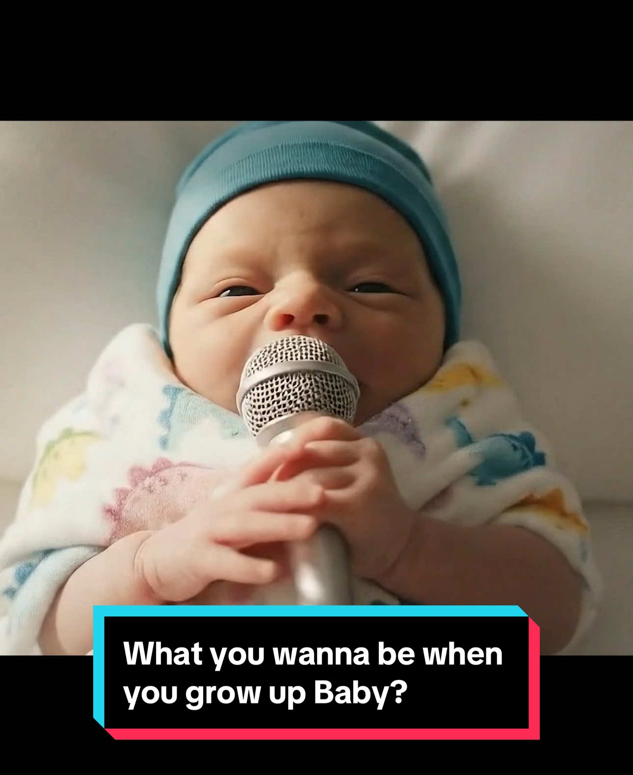 Baby, what do you want to be when you grow up? 😂🔪#aibaby #cutebaby #funnybaby #newborn #babyinterview 
