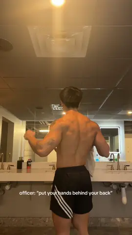 My alibi is that I was doing back day #gym #workout #bodybuilding #bodybuilder #backday 