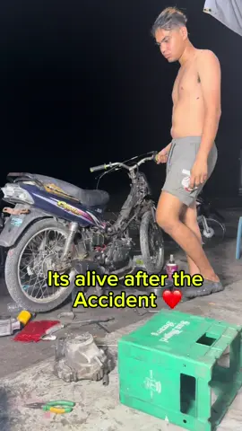 Its alive after the accident 🔥