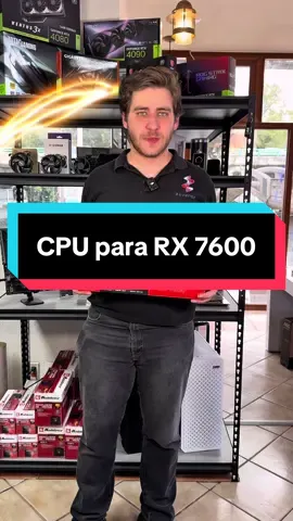 ¿Qué procesadores van bien con la RX 7600?  . . . #pc #pctips #pcbuild #gpu #radeon 