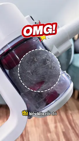 Giờ đây bụi bẩn, lông mèo, tóc, không phải lo, khi em mới phát hiện ra máy gút bụi này nè! #mayhutbui #mayhutbuicamtay #mayhutbuieasyr #easyr #mayhutbuichinhhang 