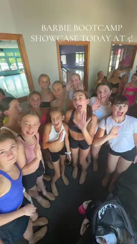 Barbie bootcamp showcase at 5 at Debut Dance!💕🌸🎀👙💄#fyp #dance #trending #foryou #viral 