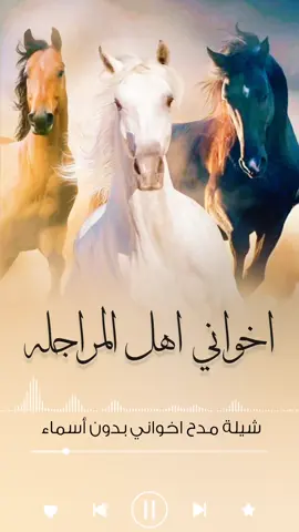 شيلة اخواني اهل المراجله بدون أسماء اهداء من العروس لي اخوانها عامه  #اخواني_عزوتي #اخواني_عزوتي_الله_لايحرمني_منهم #عزوتي_اخواني #عزوتي_وتاج_راسي #اخواني_سندي 