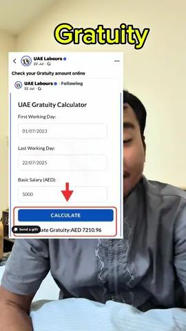Gratuity atau uang pesangon pekerja di UAE #labour #tkiindonesia #pekerjakeras #information 