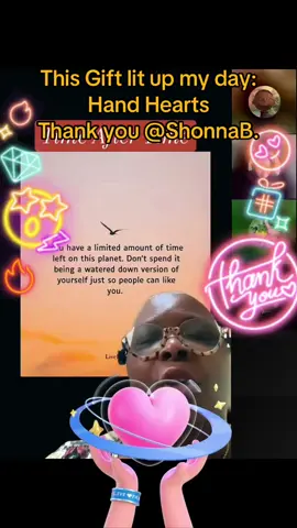 Thank you for the great Gift sent to my LIVE! Your appreciation for my content means a lot to me.@ShonnaB. #tiktoklive #livehighlights #livegift #handhearts Thank you.  