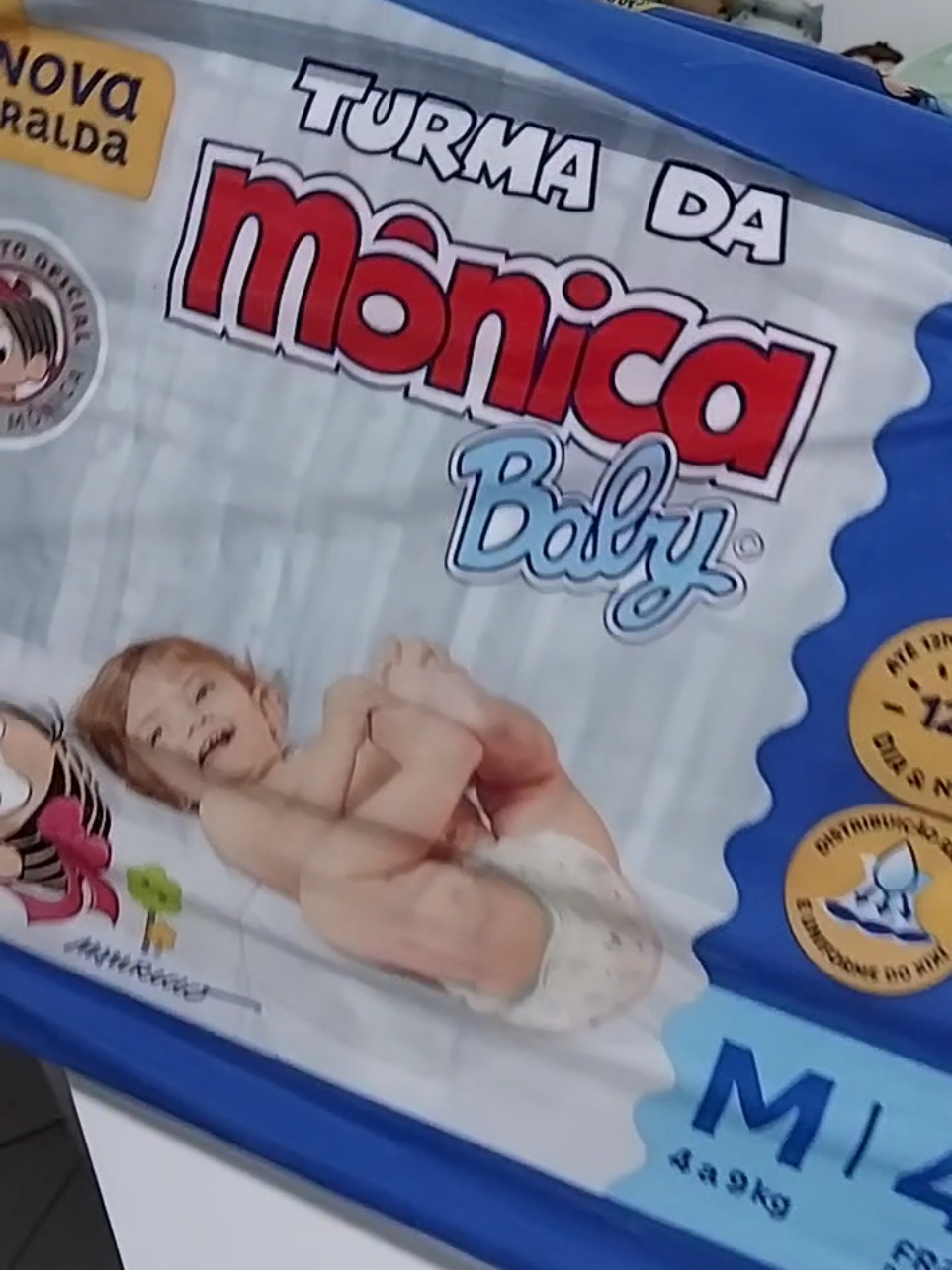 Por ai gostaram ou odiaram ? ☺️ #dicasparamamaes #mamaedeprimeiraviagem #maedeprimeiraviagem ##maternidadereal #bebes #dicas_utilidades #dicasmaternidade #dicas #fralda #fraldas #fraldasdescartáveis #monica #fraldaturmadamonica #turmadamônica #turmada