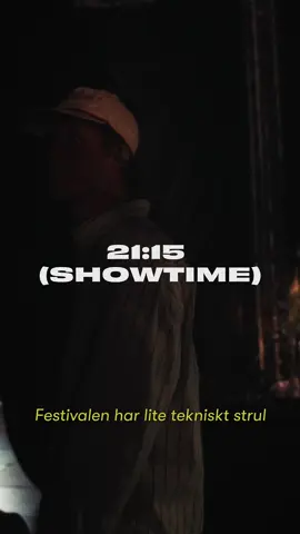 Sorry för att ni fick vänta och tack för att ni stannade kvar #OnTour #malmöfestivalen