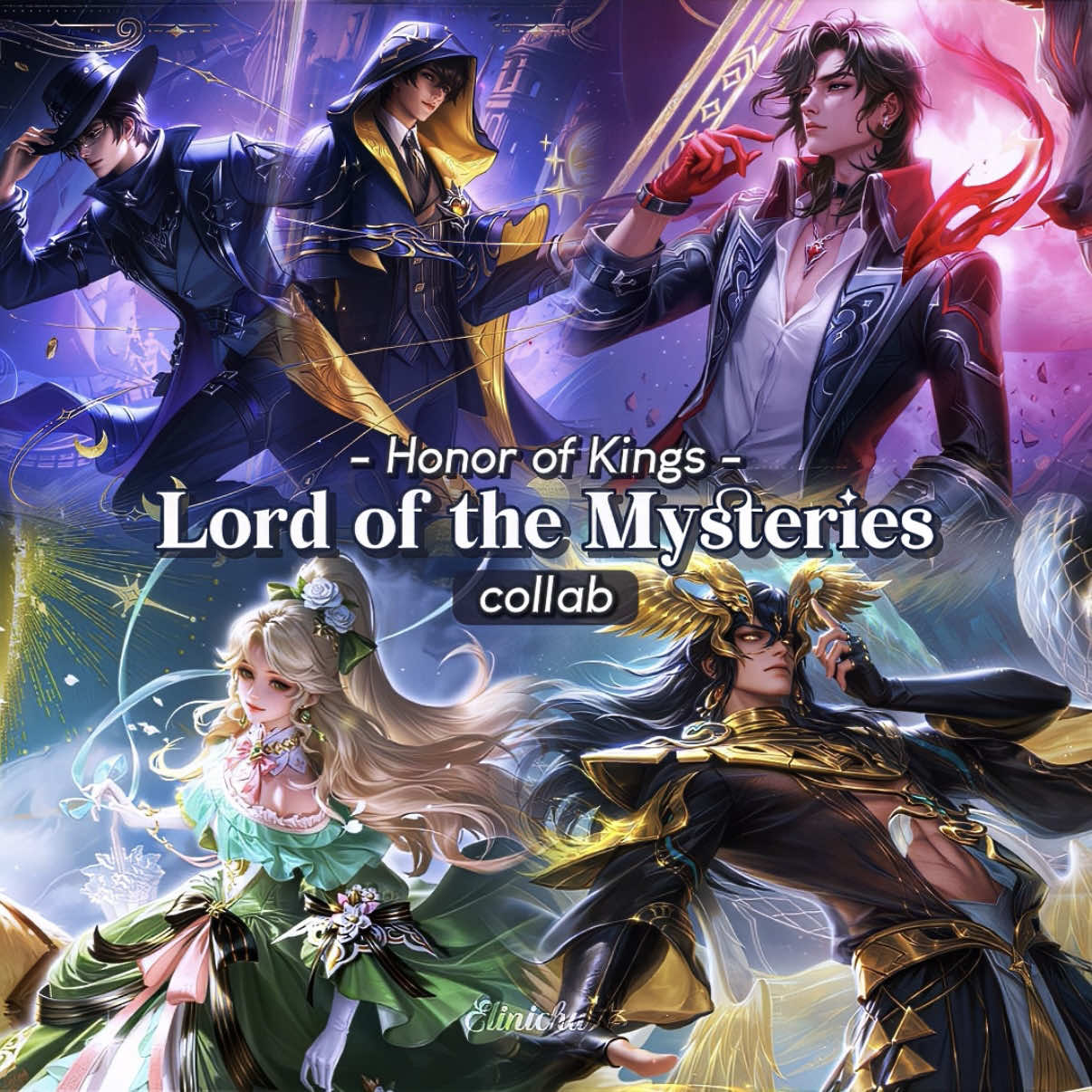 we're getting a LOTM collab with Honor of Kings before gta6?! I'm so getting all these skins😍 #HonorofKings #lordofthemysteries #lordofmysteries #HOK #LOTM #yango #yuange #shi #augran #yixing #kleinmoretti #leonardmitchell #audreyhall #azikeggers 