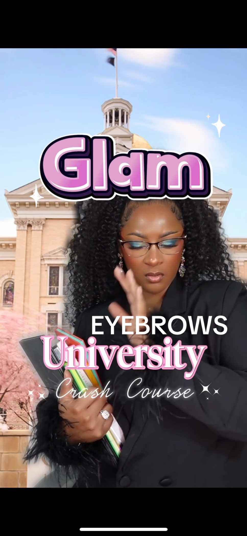Giveaway! & Class is in session! 💕✨ Episode 3 of Glam Makeup University is here: Eyebrow reconstruction 🔥 Remember📍 ONE special person at graduation to win a makeup bundle of 3 products from some of my favorite brands To enter: 1️⃣Watch this video all the way through 2️⃣Share and/or repost it 3️⃣Tag the makeup brands and product I used that you like, use, or wanna try 4️⃣And of course, like this video 🔥Bonus: if you save this video for later Stay tuned for tonight's lesson on concealer - and good luck, sista🎀✨ Products Used: @loréal paris usa  brow pen @e.l.f. Cosmetics  @realtechniques brushesy #creatorsearchinsights #makeuptip #makeupbase #eyebrowstutorial #eyebrows 