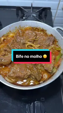 Bife no molho 😋#tiktok #receitassimples 