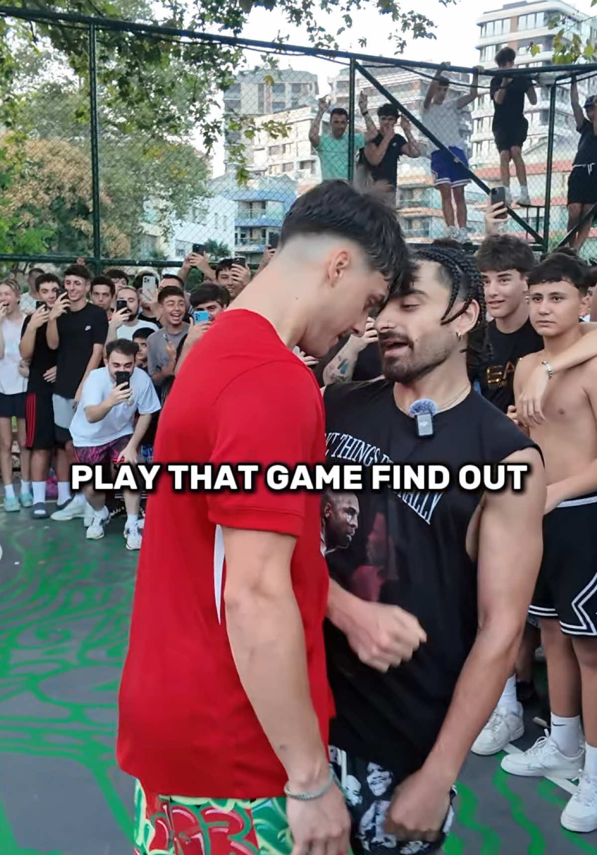 We can play nba 1’s, wwe 1’s or ufc 1’s… play that game & find out!😂  #s#streetballb#basketballm#mattkiatipis