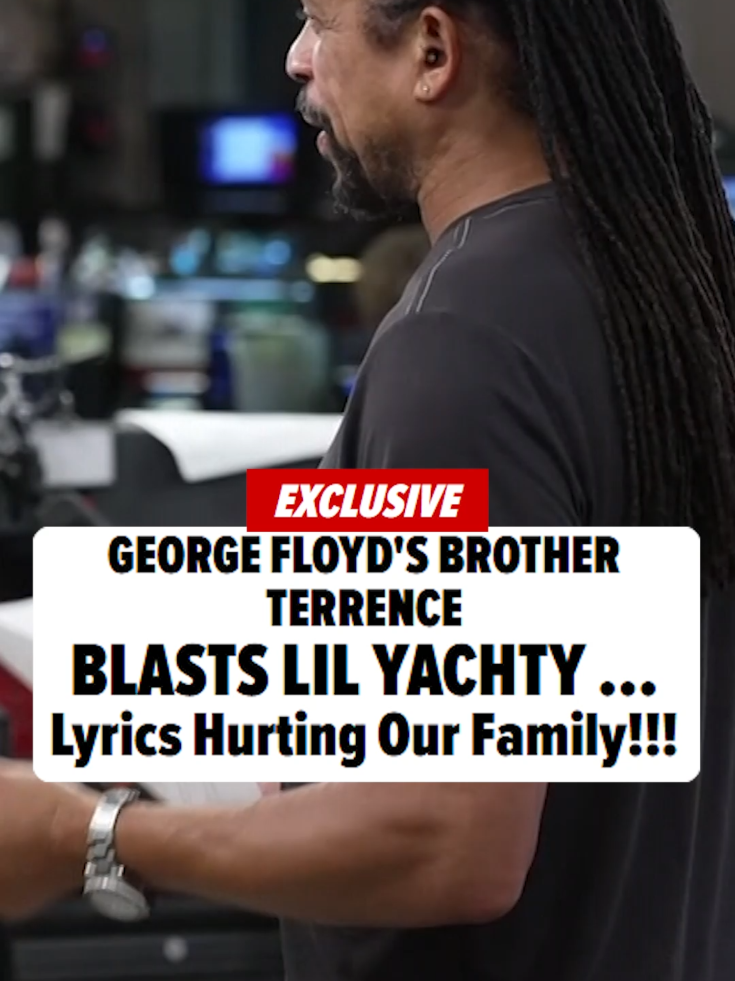 #GeorgeFloyd's brother Terrence is going in on #LilYachty for referencing George's death in a new song ... and Terrence says Yachty needs a history lesson. #Exclusive story at the 🔗in bio!