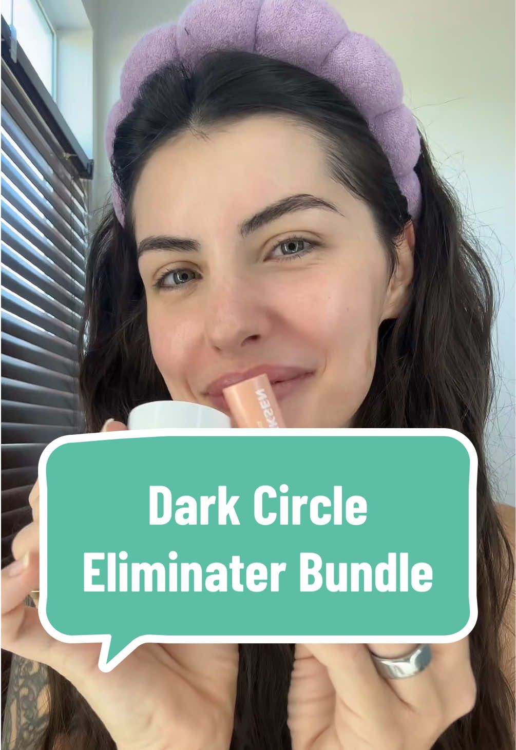 Dark circles? Don’t know her sorry  @Olehenriksen #olehenriksen #darkcircles #eyebags #spotlightfinds #tiktokshopcreatorpicks 