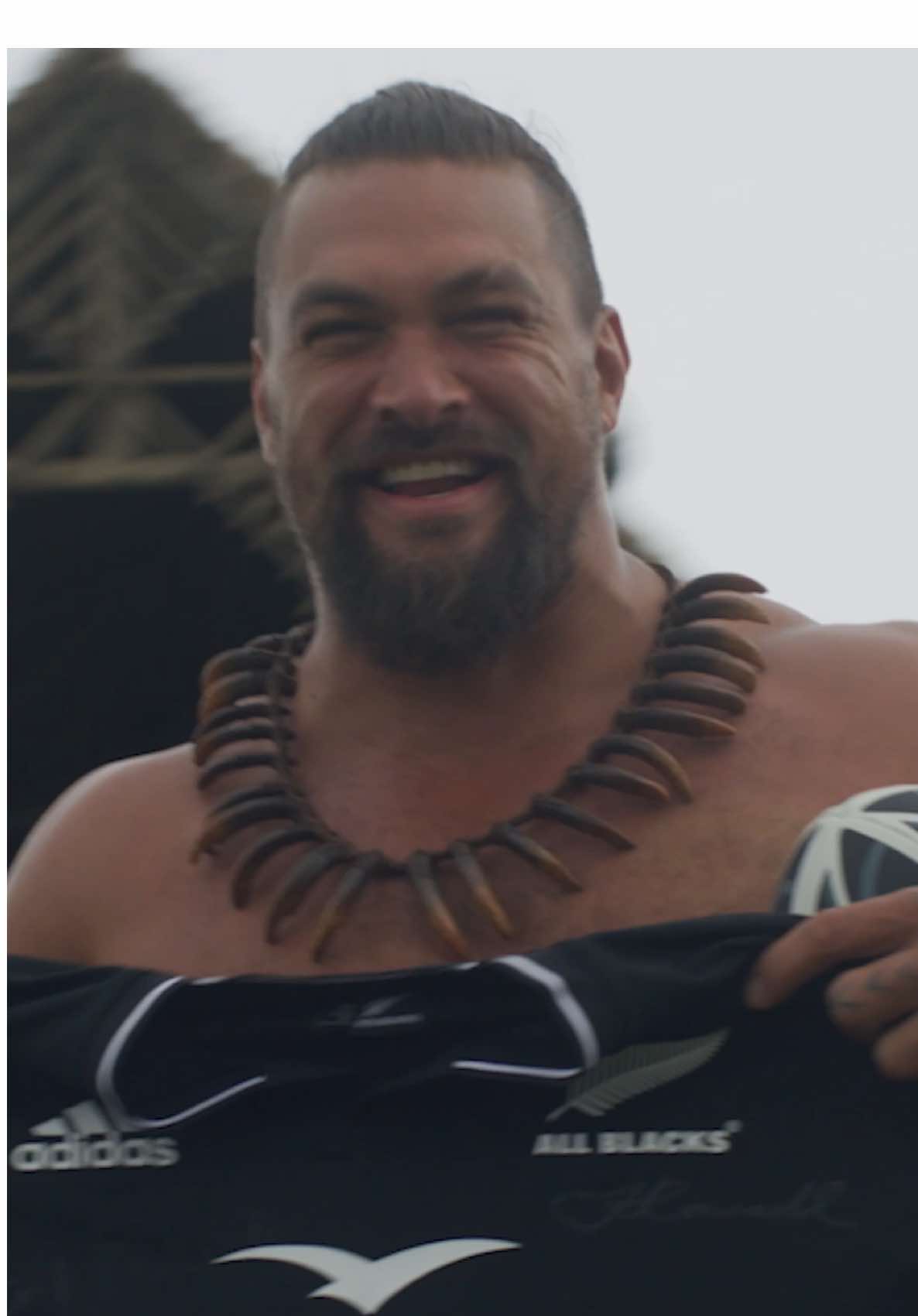 When warriors collide, mana multiplies. The All Blacks join Jason Momoa on set for Chief of War. Chief of War — Now Streaming #ChiefOfWar #AllBlacks #AppleTV #AppleTVPlus 