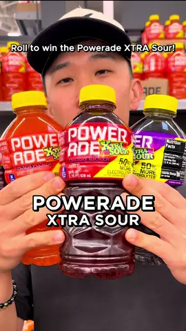 Trying the NEW #POWERADE #XTRASour by @POWERADE US Which flavor are you picking up first? #sour #sportsdrink #poweradepartner 