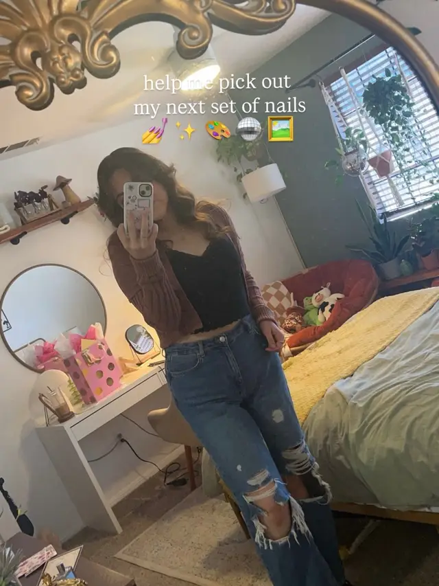 ✨ It’s been a month since my last nail set and I am so ready for a new set! 💅 Help me pick out my next set  #fyp #girlssupportinggirls #romanticizingmylife #nailinspo #freshsetofnails 