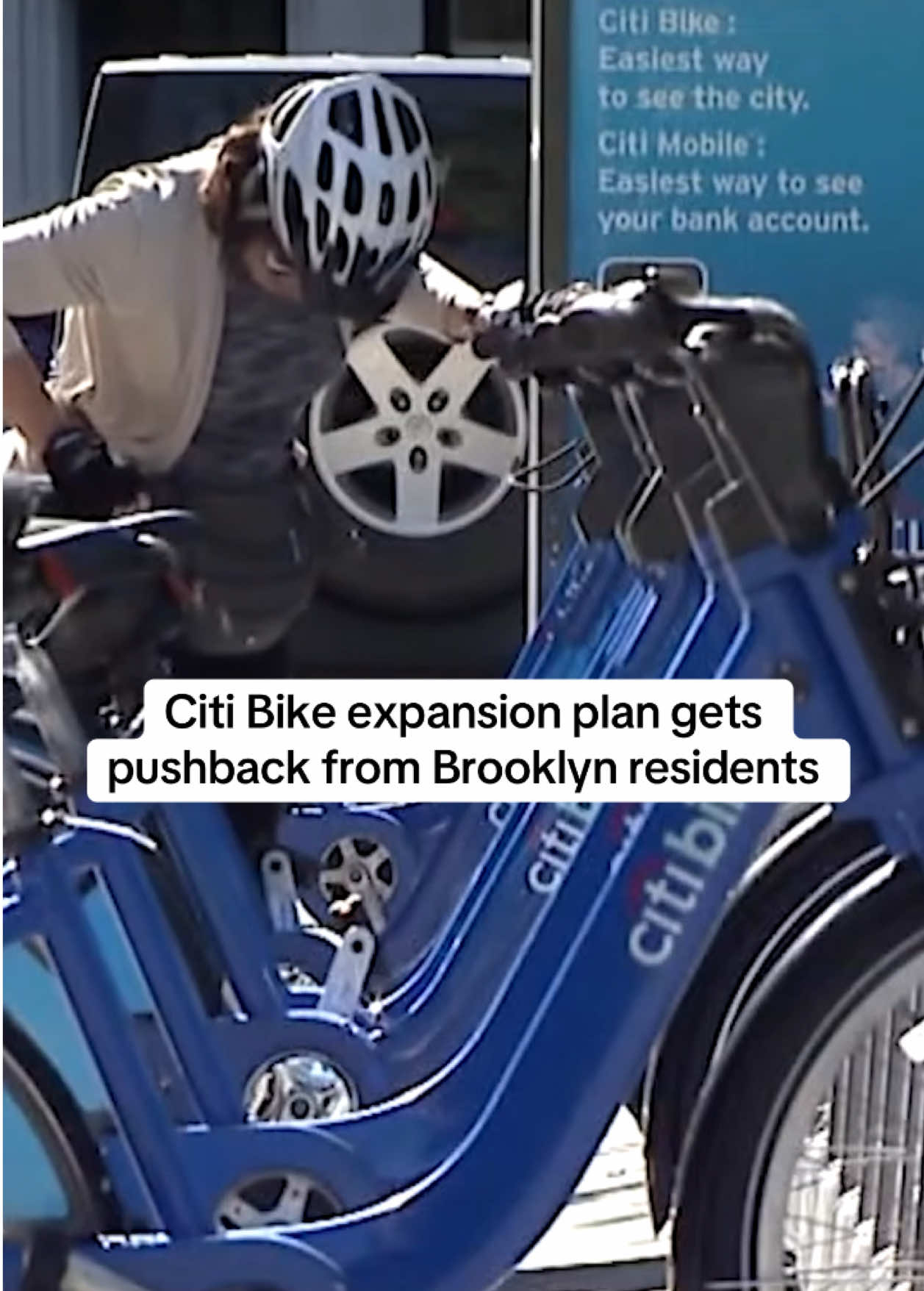 New York City's plan to add 50 Citi Bike docking stations in a Brooklyn neighborhood is frustrating some residents. The Bay Ridge community members argue the sites proposed by the Department of Transportation are overly concentrated and present safety hazards. #brooklyn #bayridge #bayridgebrooklyn #bk #citibike #nyc #fyp 
