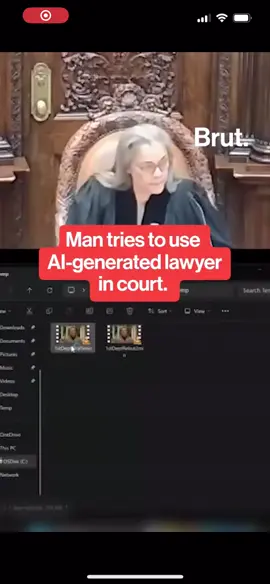 #AI #court #lawyer #judge #representation
