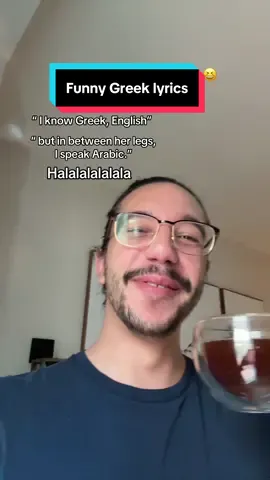 These lyrics are hilarious 😂 I think haven’t heard anything like that in a Greek song before 🤣 #greektiktok #tiktokgreece #greeklyrics #greeksong 