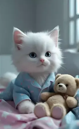 ‎Help! My cat is a chatterbox😂❤️#cat #cutecat #kitten #lipsync #lilmeowzzy 