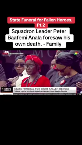 Squadron Leader Peter Baafemi Anala foresaw his own death in a dream. - Family  #ghanatiktok🇬🇭 #fyp #contentcreator #viral #trendingvideo 