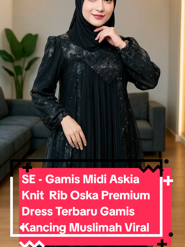 gamis 2025 trend terbaru gamis elegan simple mewah gamis syar'i premium baju wanita kekinian gamis hitam abaya murah gamis wanita gamis sary'i  moderen gamis sary'i premium gamis abaya SE - Gamis Midi Askia Knit  Rib Oska Premium Dress Terbaru Gamis Kancing Muslimah Viral #gajiansale #gamismuslimah #gamismewah #gamisadem #gamiskondangan 