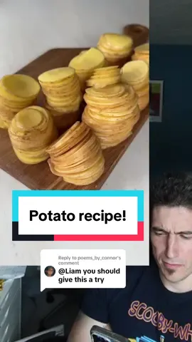 Replying to @poems_by_connor very solid. A few tweaks and it could be fantastic! @Katrin #potatoes #potatorecipe #potatotiktok #Recipe 