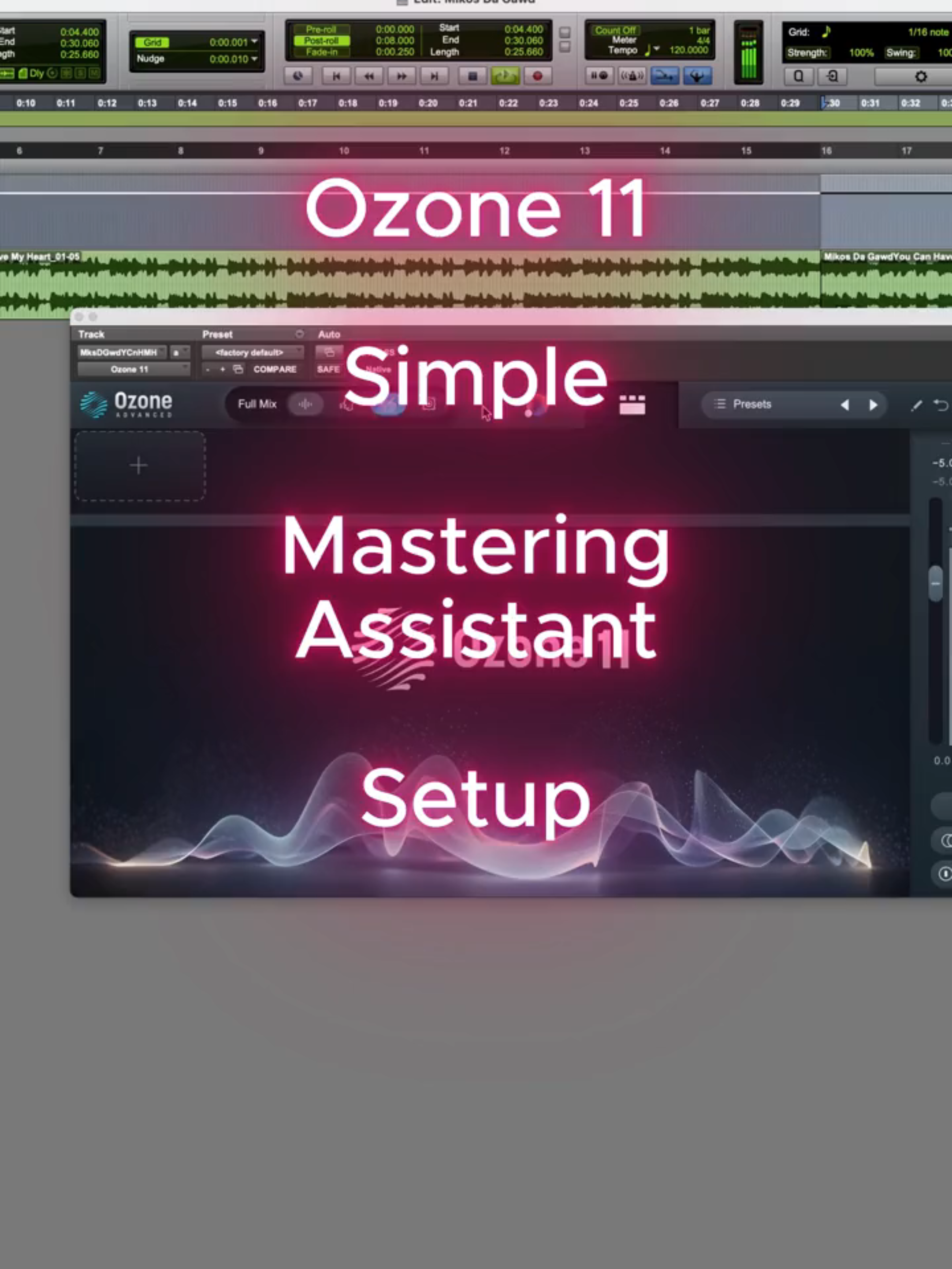 Ozone 11 Mastering Assistant Tutorial Mikos Da Gawd You Can Have My Heart Maximizer IRC3 Balanced Upward Compression to get  the softer Details to come out Add Gain till you get -7 -8dBlufs Integrated Add Transient Emphasis it is a good way of getting some punch and attack back Bounce  .wav  @24  bit files #nicoessig #protoolstips #protoolstipsandtricks #MusicProduction #reverb #izotope #mixingengineer #newmusic #musicproduction #ozone11 #fyp