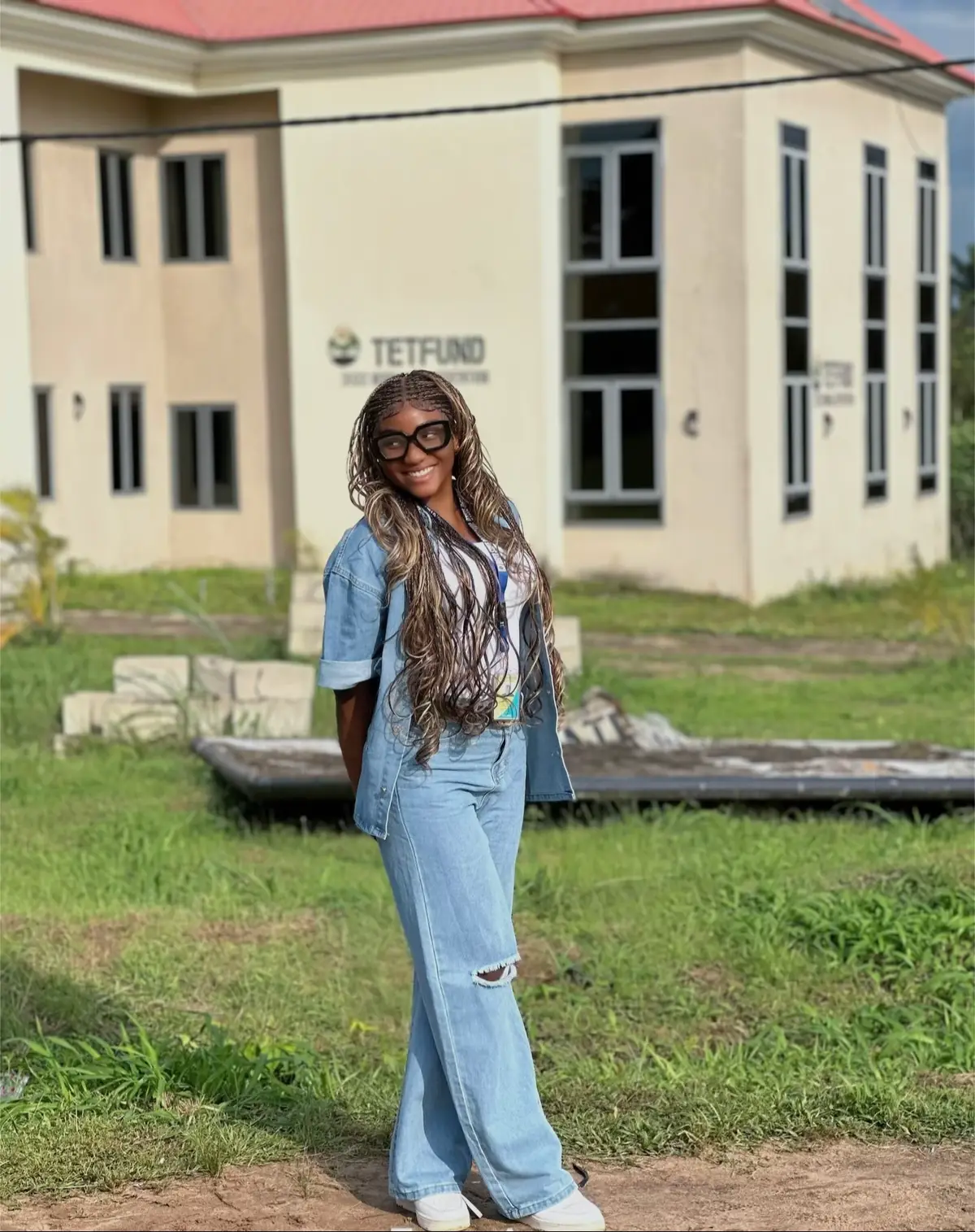 Jean on Jean day 🥰❤️#fyp #trend #classof2025 #goviral #beauty 