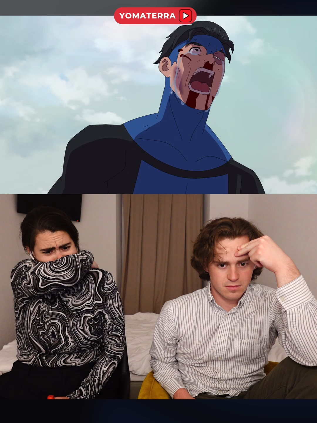 Is Conquest one of the best villans? #invincible #mark #anime #reaction #viltrumite #omniman #conquest #eve #invincibleseason3 #cecil