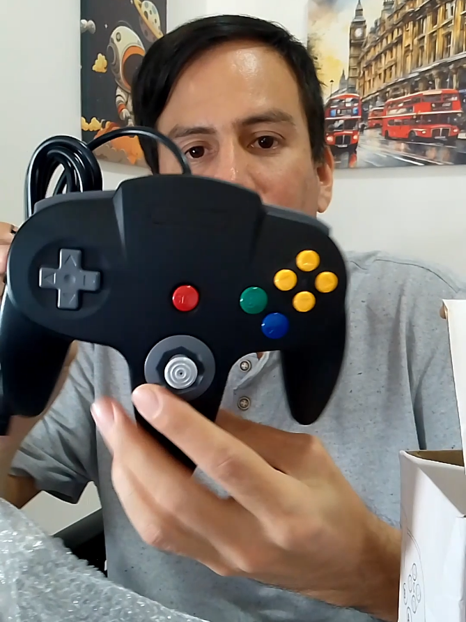 Se llevaron los últimos 2 controles de N64 #controles 