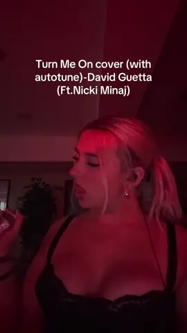 Turn Me On cover (with autotune)-David Guetta (Ft.Nicki Minaj) this song is SUCH a flashback #singing #aspiringsinger #upcomingartist #nickiminaj #davidguetta 
