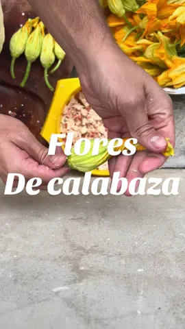 Flores de calabaza, Siganme en YouTube para subirles la receta #Foodie 