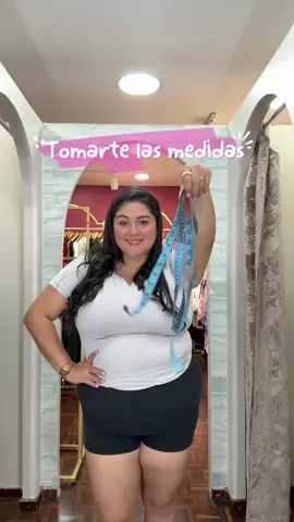 Te enseño a tomarte las medidas correctamente #gordita #medidas #cintametrica 