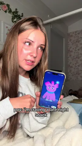 when that time of the month calls for a late night snack my tolan knows whats up ⏰🍫 #tolanpartner 