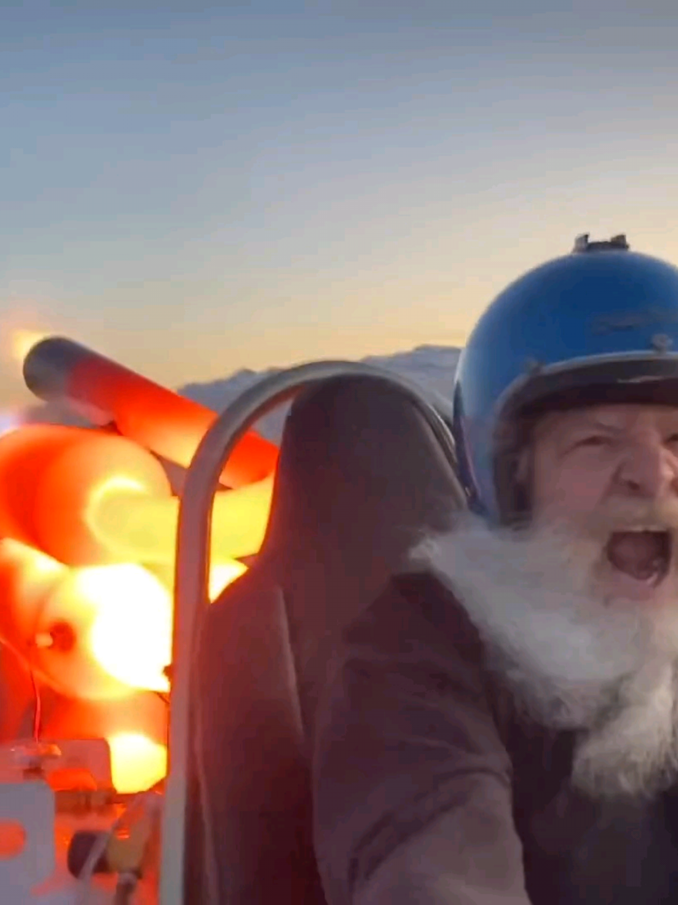 This is what pure adrenaline looks like 🔥🥶 – CrazyRocketman pushing the limits on the Beast jet-powered go kart! Credit to CrazyRocketman on YouTube for this insane ride! 💥🏁  #jet #crazy #fyp #foryou #viral 